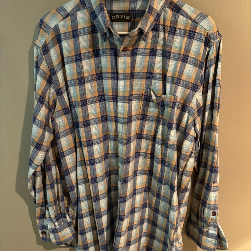 Men’s Orvis flannel